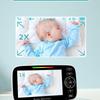 4.3" Baby Monitor with Two-Way Intercom & Lullaby Camera