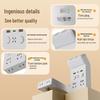 Multifunctional Bedside Lamp: Night Light, Table Lamp & Wall Socket Integration
