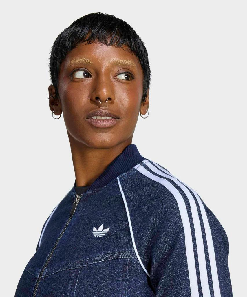 ADIDAS Superstar Denim Corset Track Top - Indigo Denim / Le8299