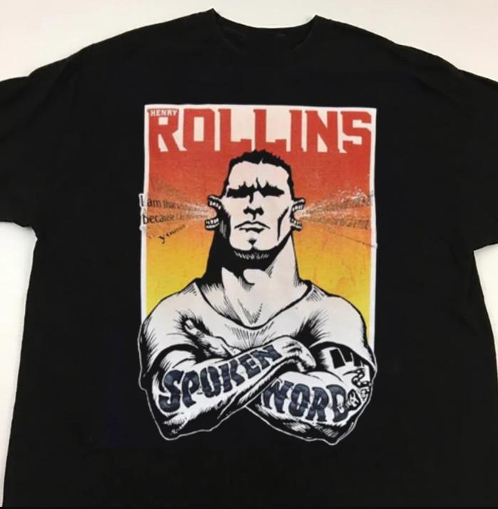 90s Henry Rollins Think Tank Spoken music Black All size Shirt Unisex T-Shirt L