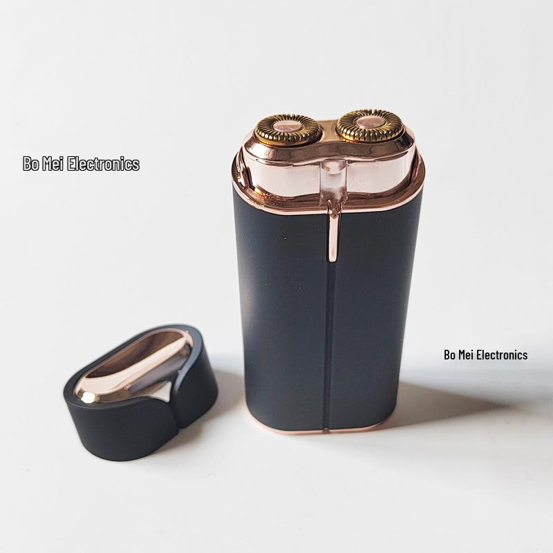 

Акумуляторна електрична бритва з двома головками для чоловіків і жінок - Універсальний засіб для видалення волосся в пахвах Battery version білий