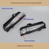 Compatible with all Ford Mondeo models: rearview mirror assembly, reversing mirror, reflective mirror, lens, outer shell, frame, and turn signal.