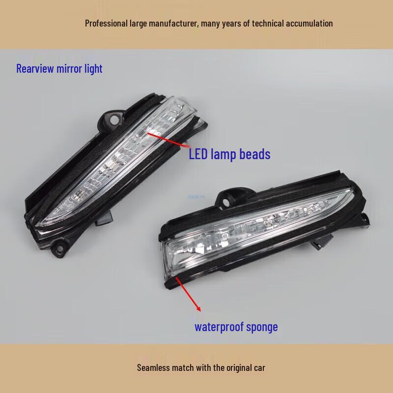 Compatible with all Ford Mondeo models: rearview mirror assembly, reversing mirror, reflective mirror, lens, outer shell, frame, and turn signal.