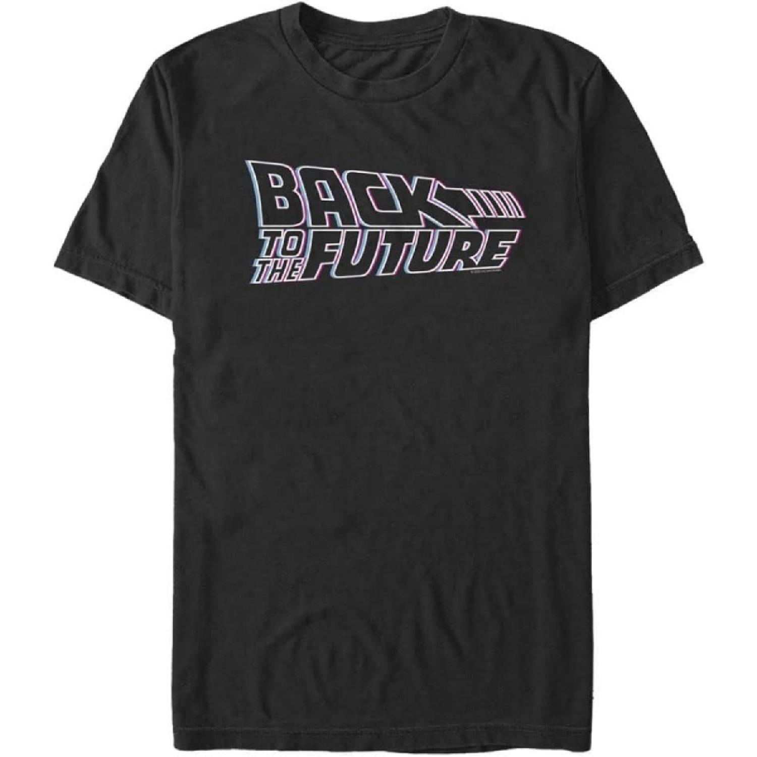 Back To The Future Men s Big & Tall 3dcolor Logo S
