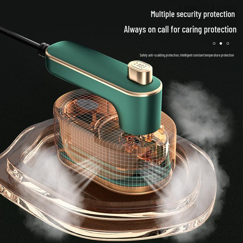 Compact Handheld Electric Garment Steamer and Iron