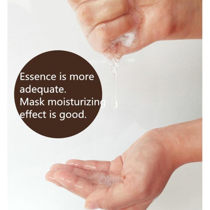 10pcs/Lot Snail Essence Facial Mask Skin Care Face Mask Whitening Hydrating Moisturizing Mask Korean Tender Skin And Soft Skin