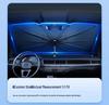 Retractable Car Sunshade Umbrella: UV Protection & Heat Insulation for Windshield
