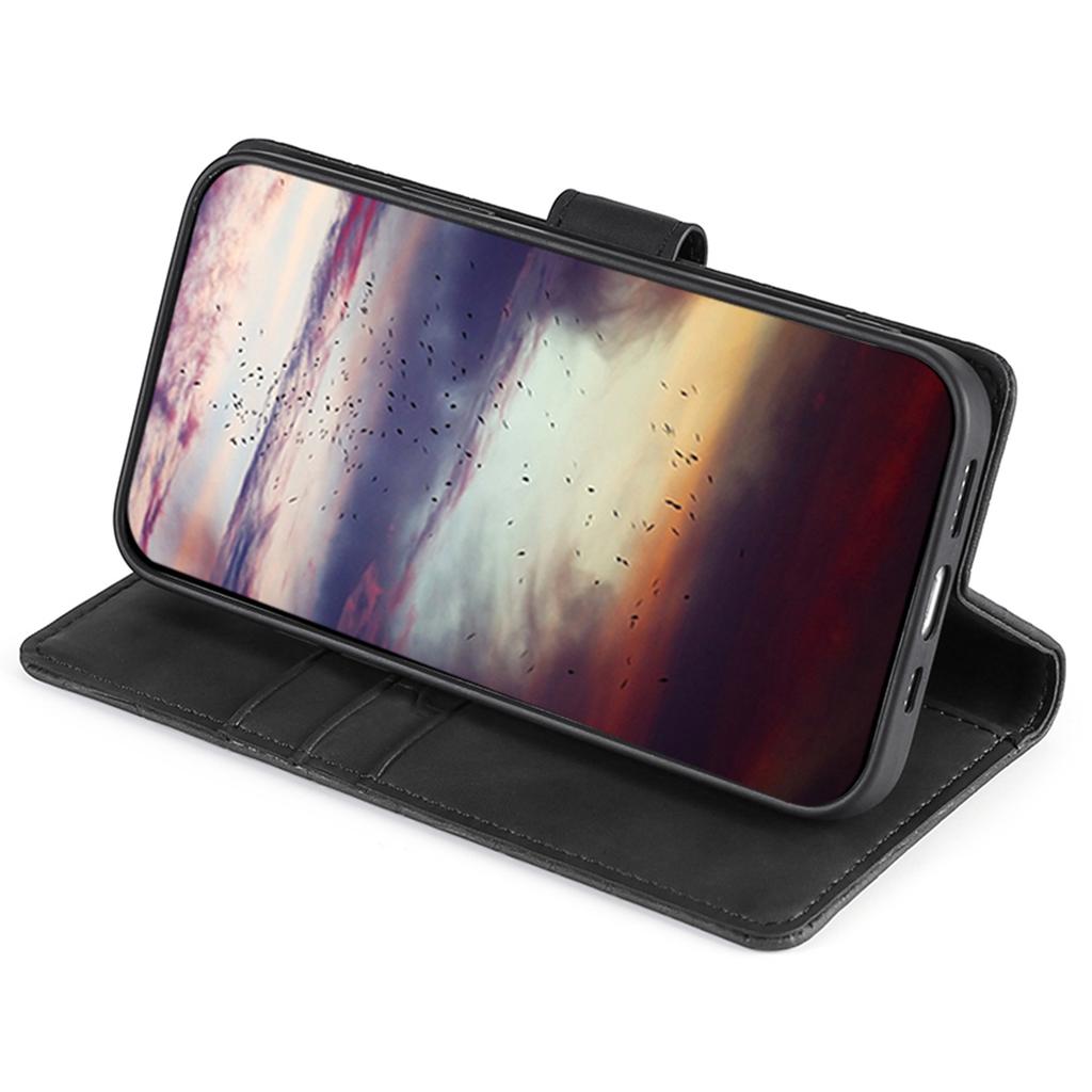 For Google Pixel 7a Crocodile Texture Skin-touch Feeling Phone Case Drop-proof PU Leather Cell Phone Cover with Wallet Stand