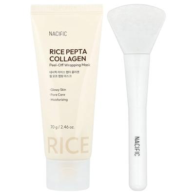 Rice Pepta Collagen Peel-Off Wrapping Beauty Mask, 70g (2.46oz)