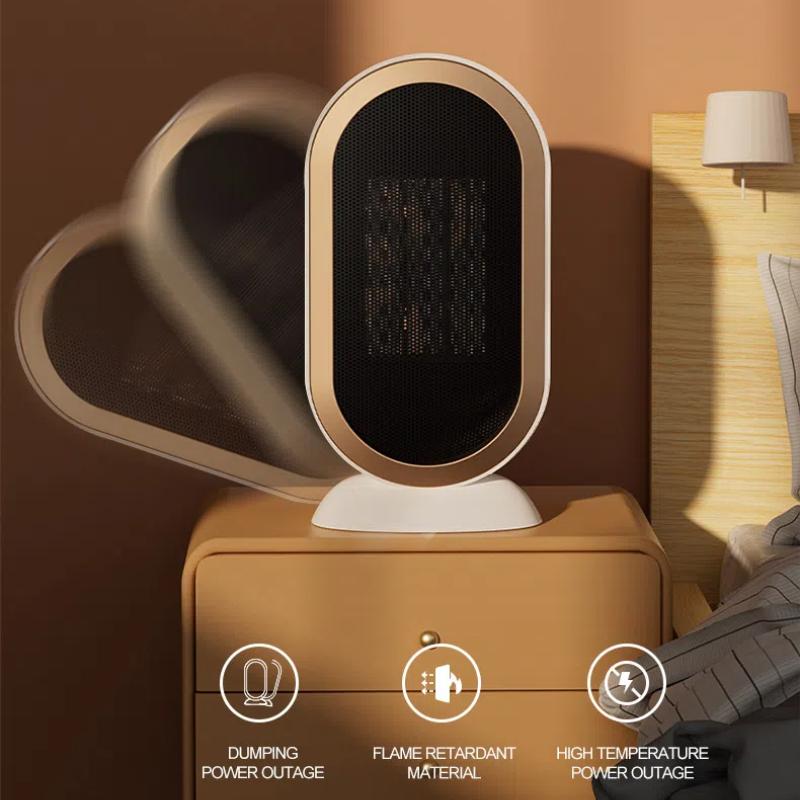 Electric Heater Winter Mini Heating Fan Home Office Heating Warm Air Blower Desktop Warmer Machine