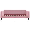 Pull Out Daybed Pink 80x200 Cm Velvet