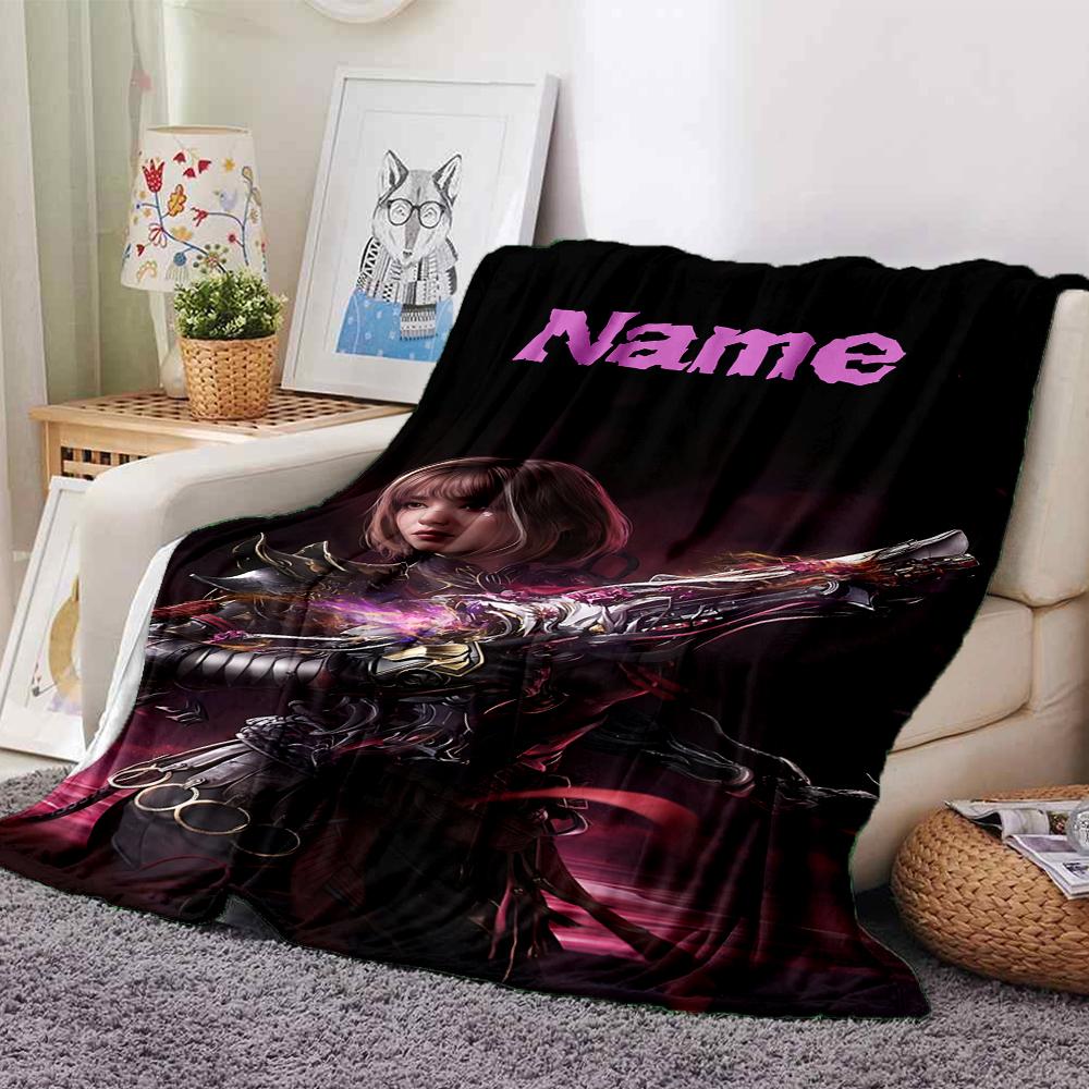 Custom Name "Last Chance Championship" Blanket for Couch & Bed, Plush Cozy Fuzzy Blanket Super Soft & Warm Blankets for Fall and Winter. 0908154