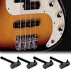 4PCS Electric Guitar Bass Bridge Saddles Replacement Musical Instrument Accessories