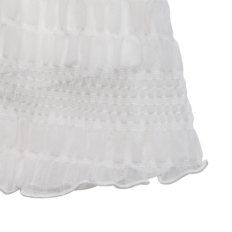 2026 Summer Resort White V-Neck Strap Dress