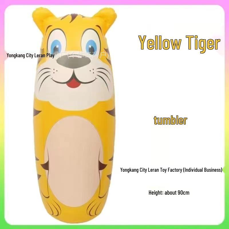 Large Inflatable Cartoon Dinosaur & Dolphin Boxing Tumbler Custom Available - Contact Us