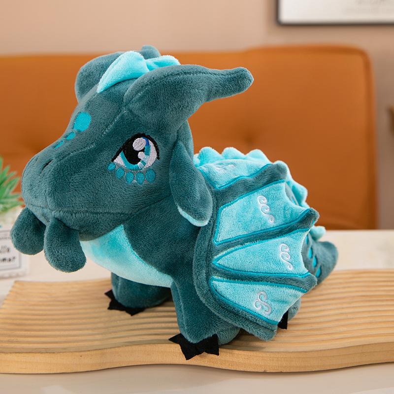 30cm Dragon Plush Toy High Quality Stuffed Animal Doll Animation Character Gift For Boys Birthday
