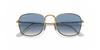 Sunglasses 0RB3857 FRANK 91963F CLEAR GRADIENT BLUE 48 Ray-Ban