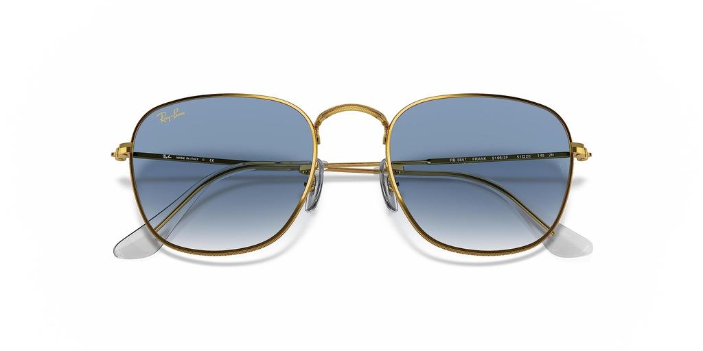 Sunglasses 0RB3857 FRANK 91963F CLEAR GRADIENT BLUE 48 Ray-Ban