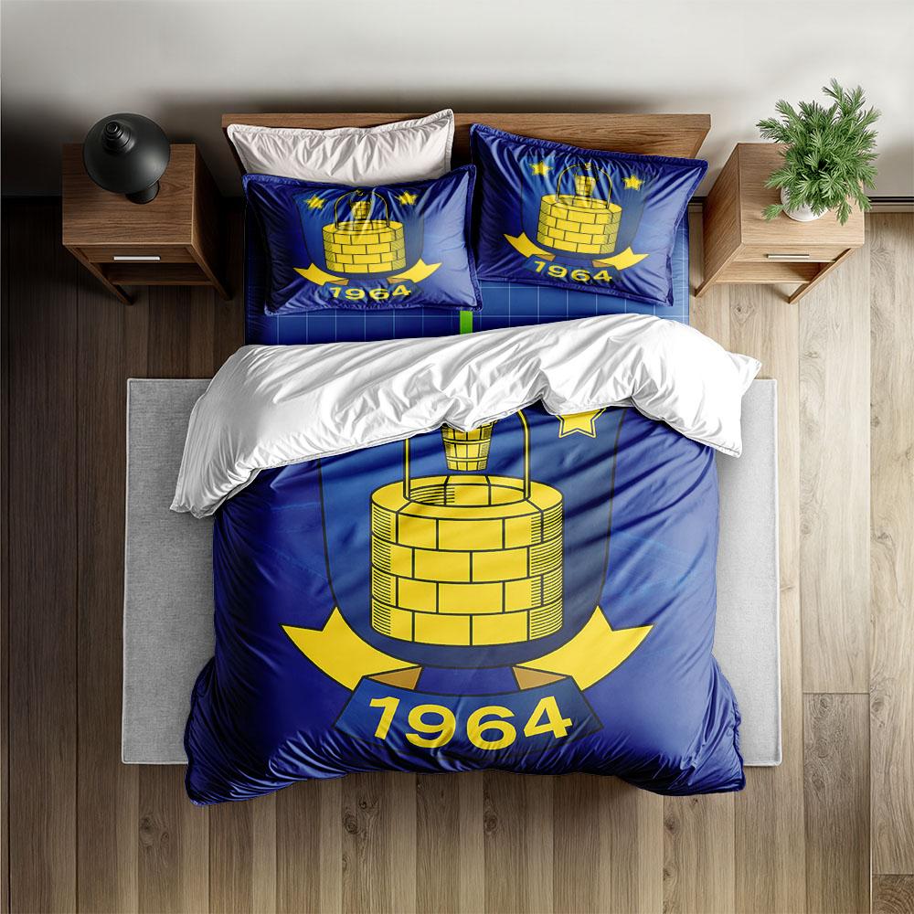 Club Fútbol Coquimbo Unido Duvet Cover Set without sheet King Queen Double Full Twin Single Size Bed Linen Set