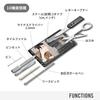 VICTORINOX SwissCard Sharaku black multi-tool stationery scissors ballpoint pen 10 functions Swiss made 0.7122.T3-X4