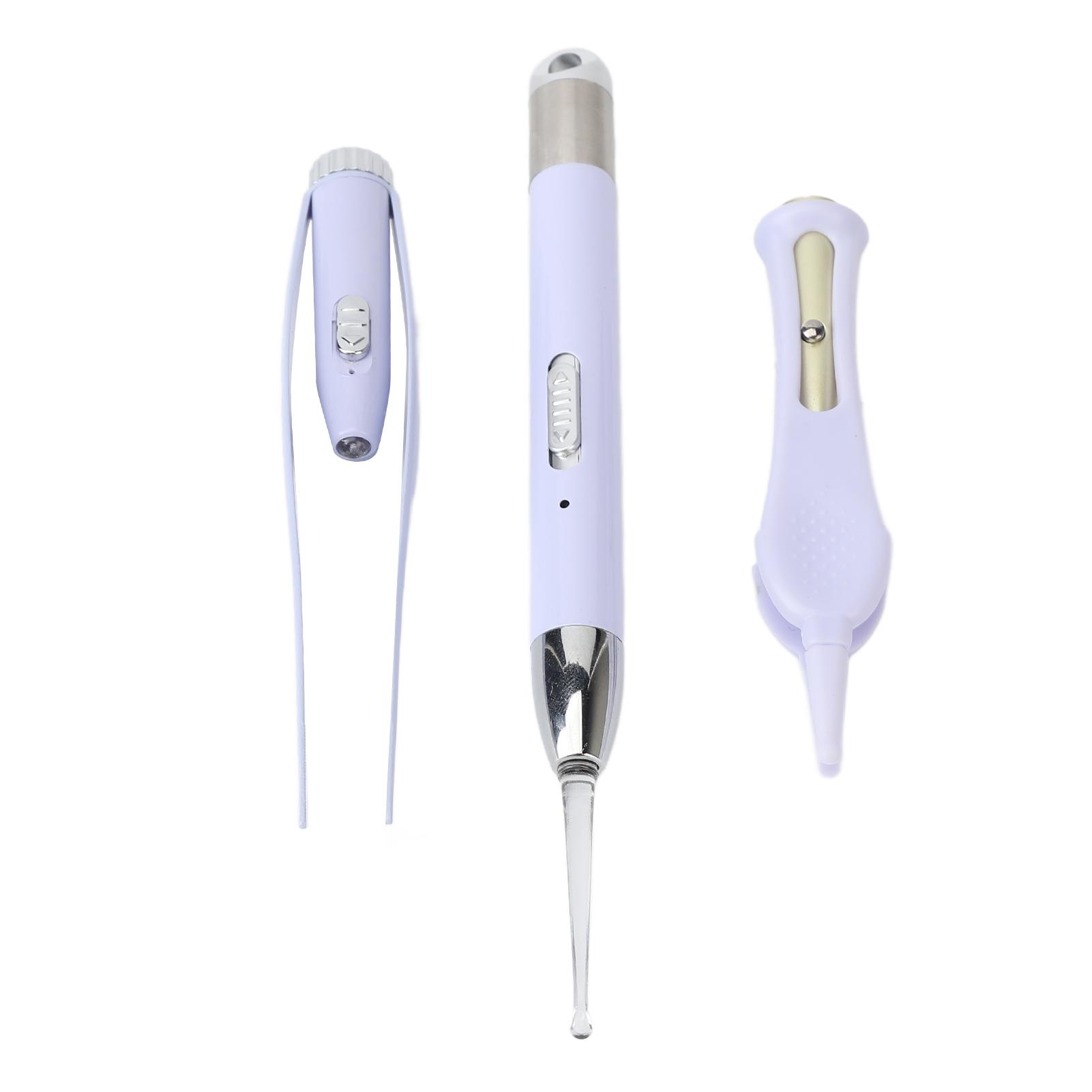Ear Wax Removal Kit Excellent Cleaning Effect Visible Rechargeable Glowing Ear Pick for Kids Elderly