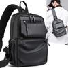 Sleek Polyester Backpack for Men & Women – Lightweight, Water-Resistant Design with Multiple Pockets and Adjustable Strap