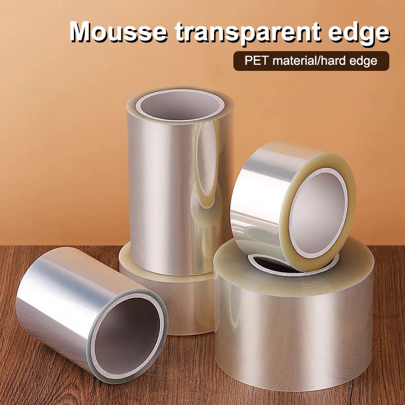 8cm/10cm/12cm Clear Cake Acetate Film - 0.5kg/1kg Acetate Sheet, Cake Collar & Roll for Cake Surround Decoration