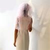 Multilayer Wedding Veil for Bride Bachelorette Party Veil Ruffle Trim Veil for Engagement Event and Formal Gathering