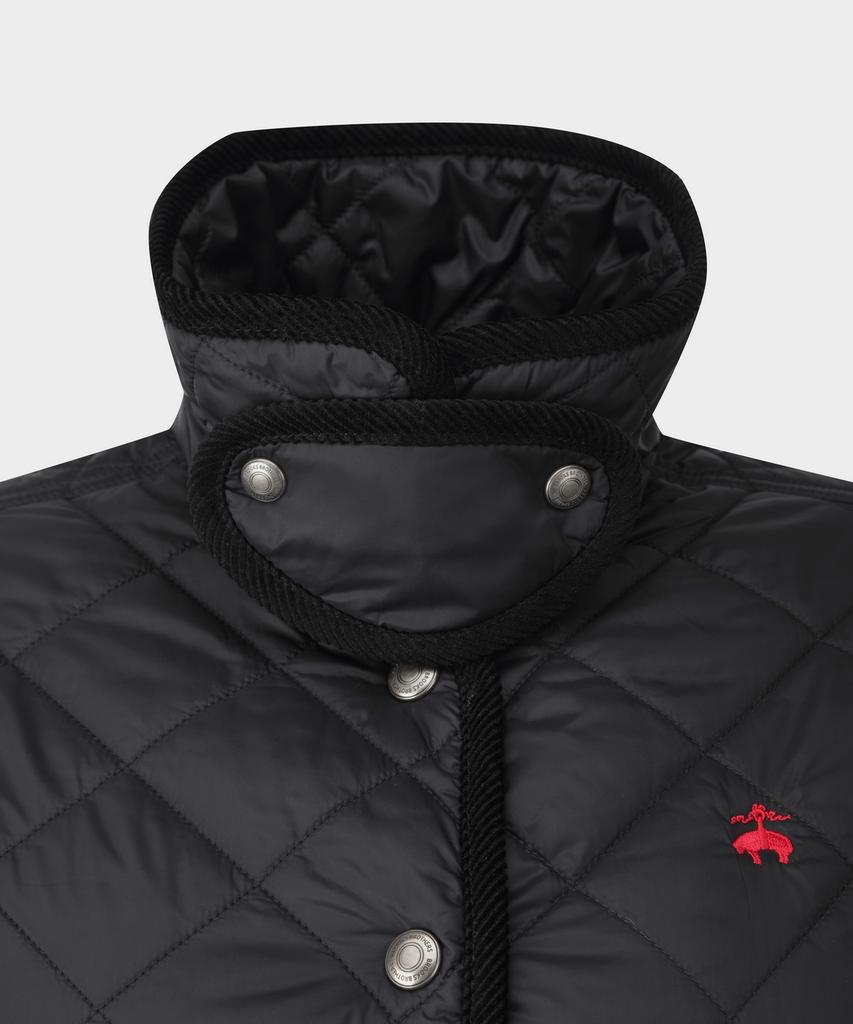 Brooks Brothers [Women'S] Quilted Jacket (Black) (Bbopwbf401)