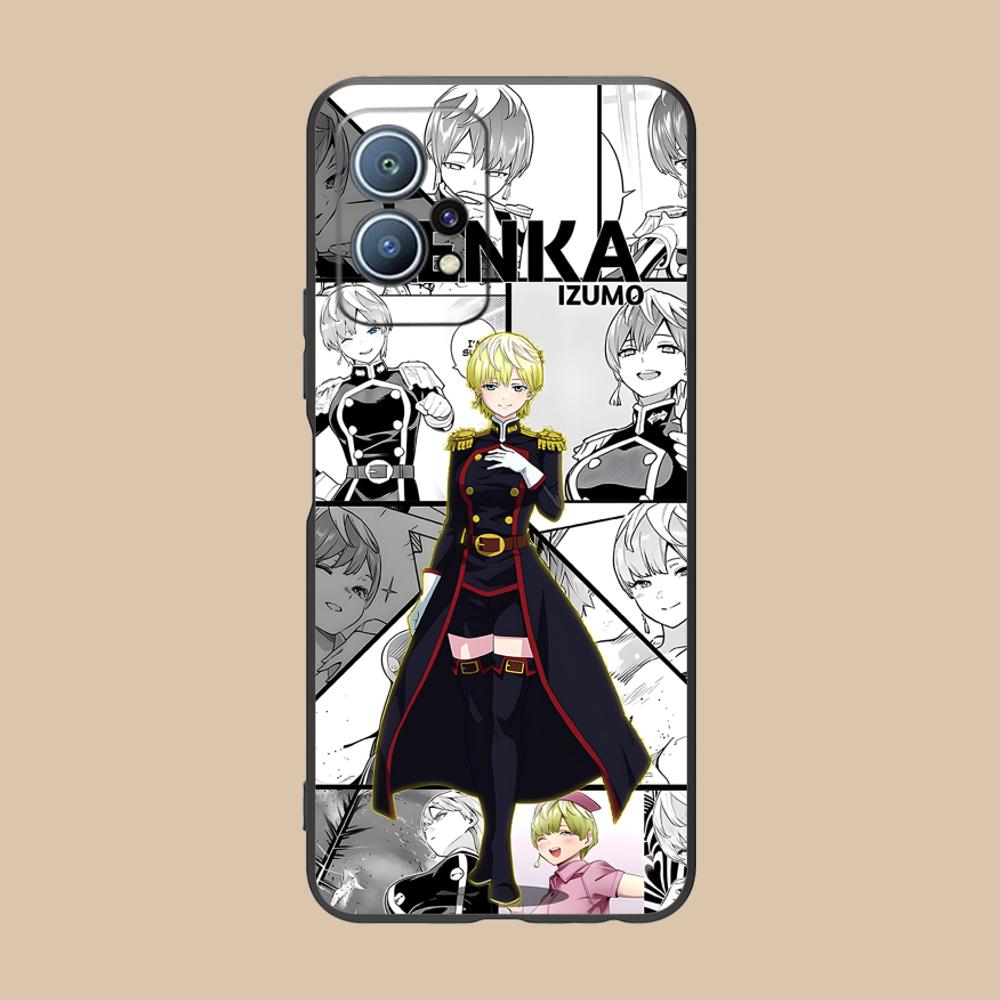 Mato seihei no slave Tenka Izumo Matte Mobile Phone Case for Huawei P60 P50 P40 P30 P20 P10 P9 P8 Pro Lite Plus Printing