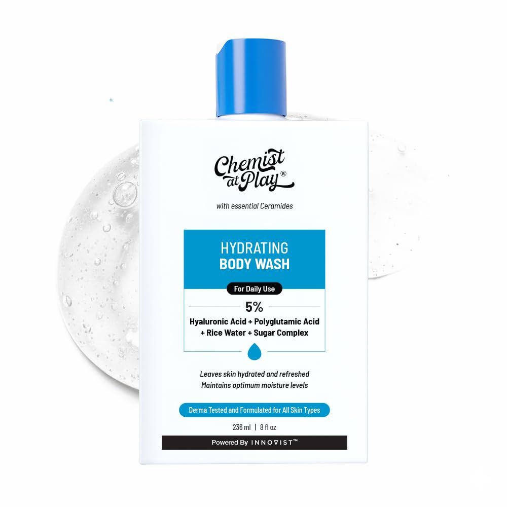 

Chemist At Play Hydrating Body Wash 236ml Pack For Dry Skin Intense Moisture & Softness