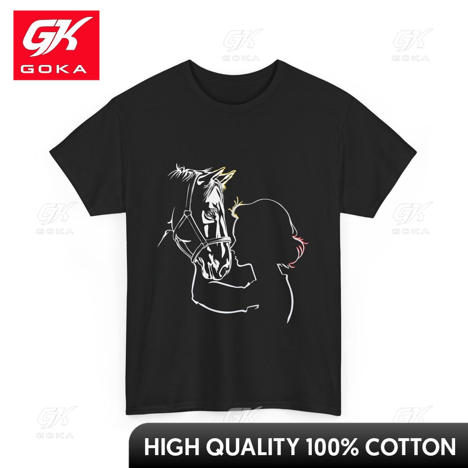 

Equestrian Horse Lovers Women Tshirt Cool Design T Shirt Witty Urban Style Relaxed Fit Classic Neckline 100 Percent Cotton S