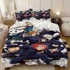 Anime Jujutsu Kaisen Duvet Cover Pillowcase Bedding Set Kids Boy Girl Bedroom Decoration 2/3piece set Single/Double/Queen Large