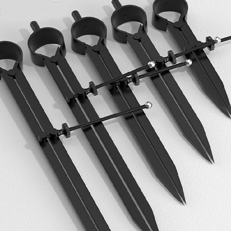 Light Weight Alloy Spring Divider Tool Adjustable 15cm To 60cm Design For Professional Engineers And Craftsmanships
