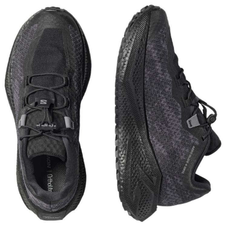 SALOMON AERO GLIDE 4 Cushioning Running Shoes Women's Black