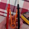 Multimeter Probe Holder Precision SMD Testing Tool Converts Standard Leads To Stable Tweezers 3D Printed Gift for Engineers Hobbyists