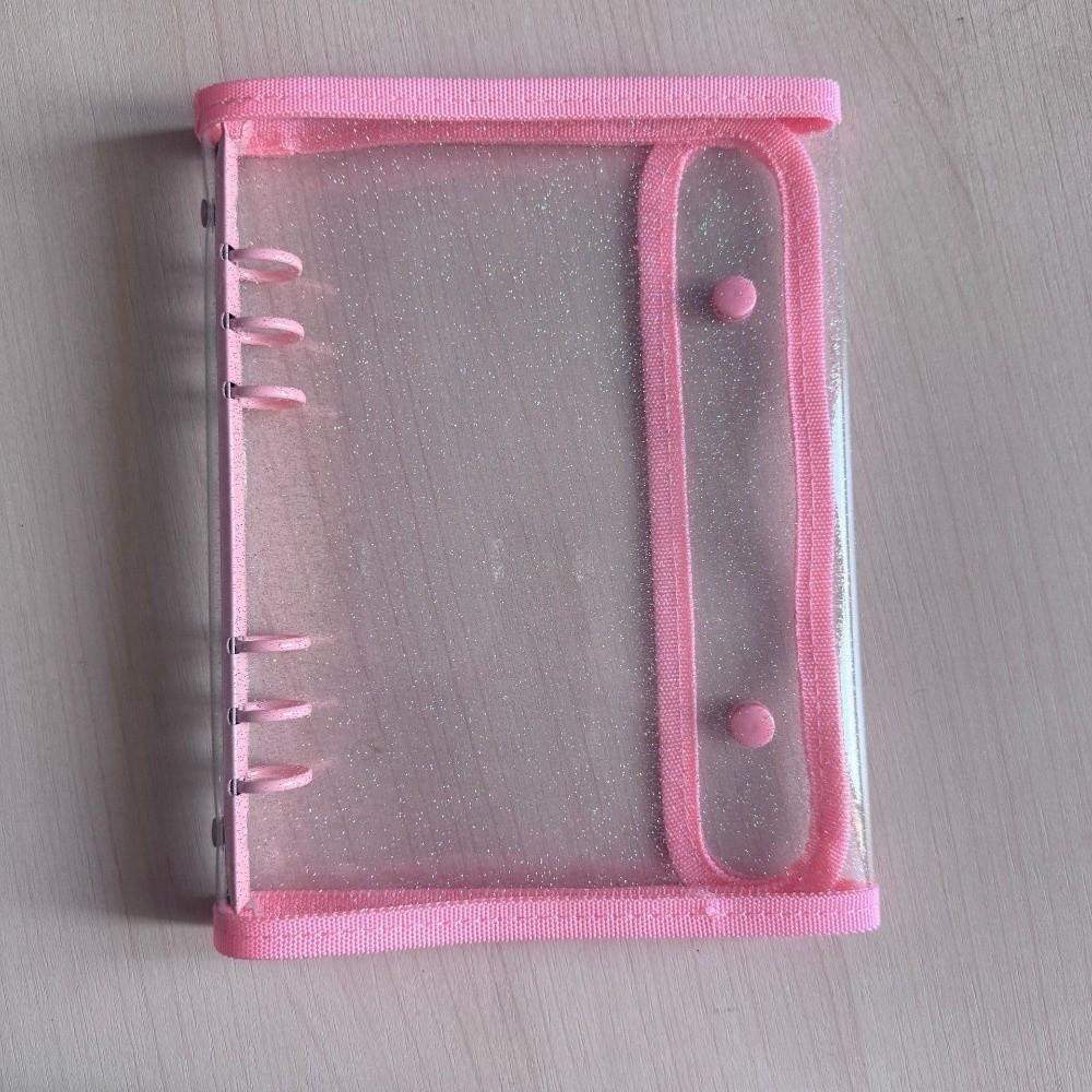 PVC Photo Storage Book A5 Card Organizer Holder Practical Loose Leaf Binder  for Idol Cards