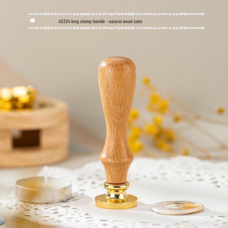 Retro Magic Academy Sealing Wax Stamp with Roman Column Handle