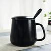 Shangqi Ceramic Coffee Mug with Lid and Spoon