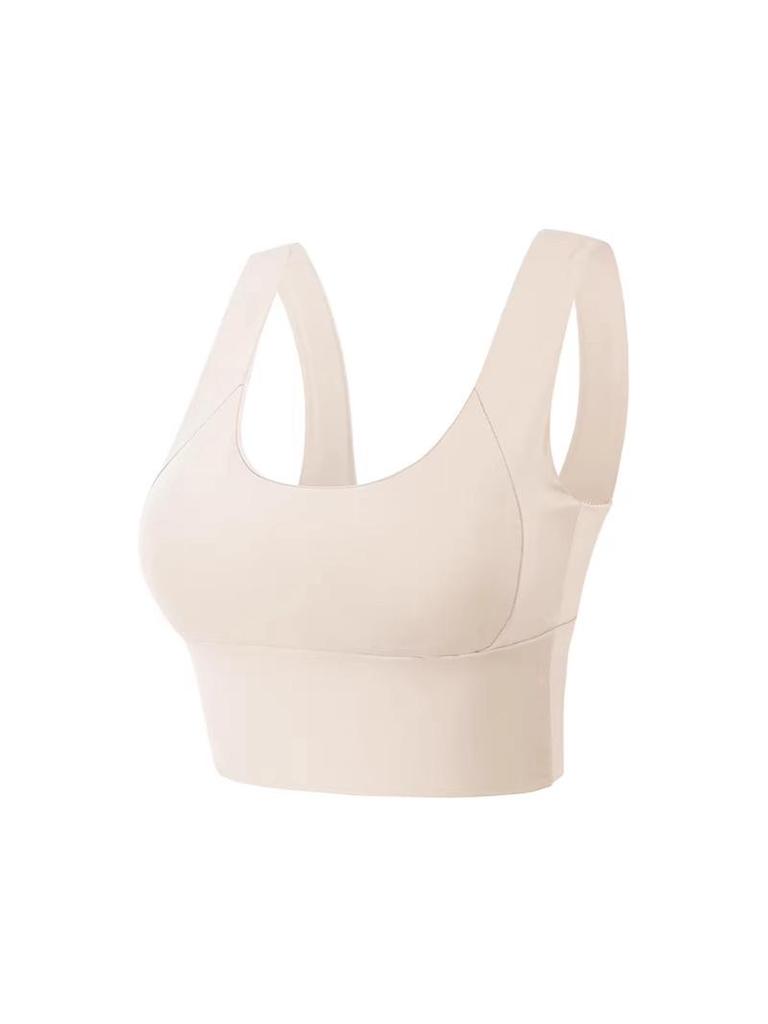 Stoßfester Sport-BH für Damen: Rückenstützendes Lauf-, Yoga- & Fitness-Top
