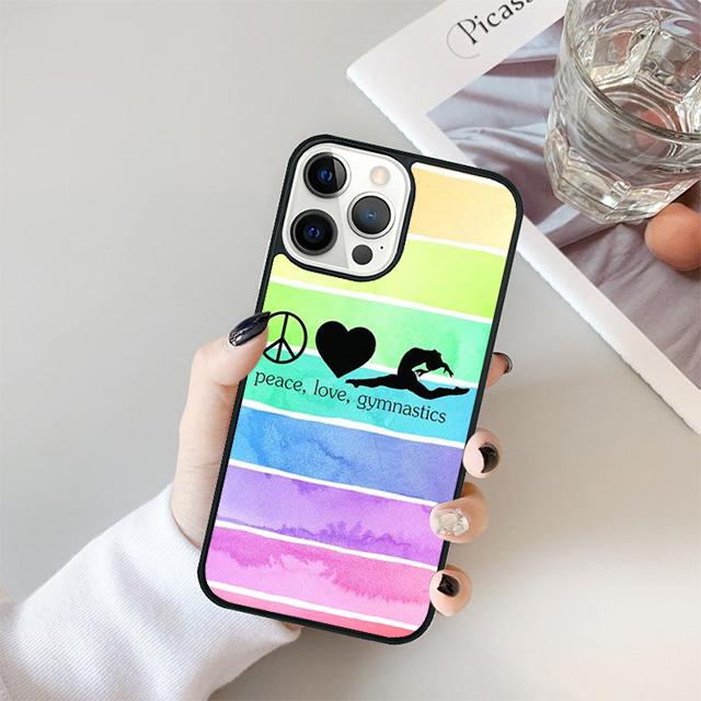 Gymnastics Balance Beam Original Phone Case Cover For iPhone 17 Air 15 16e 14 13 12 Pro Max 11 Pro Max Plus