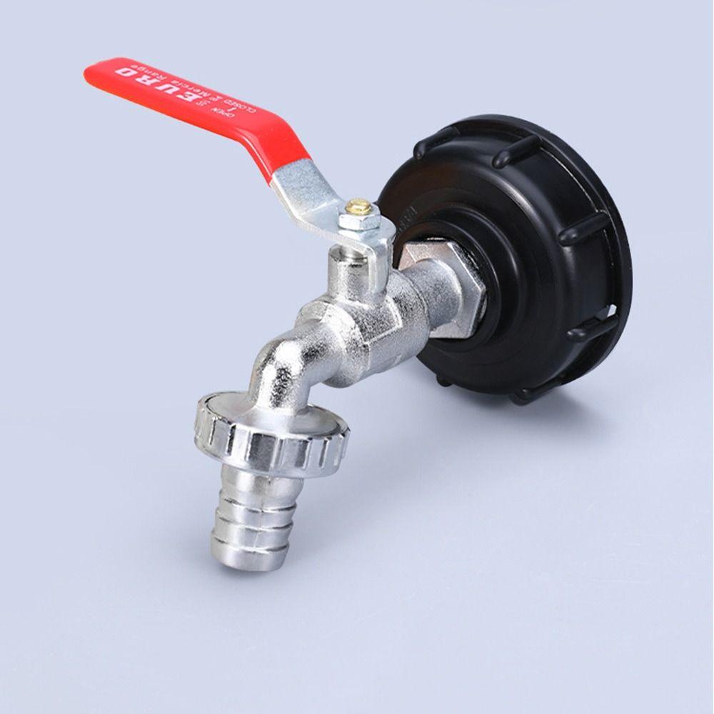 Replacement Valve Fitting 1/2'' 3/4'' Tap Connecter Coarse Thread IBC Tank Water Coupling Adapter