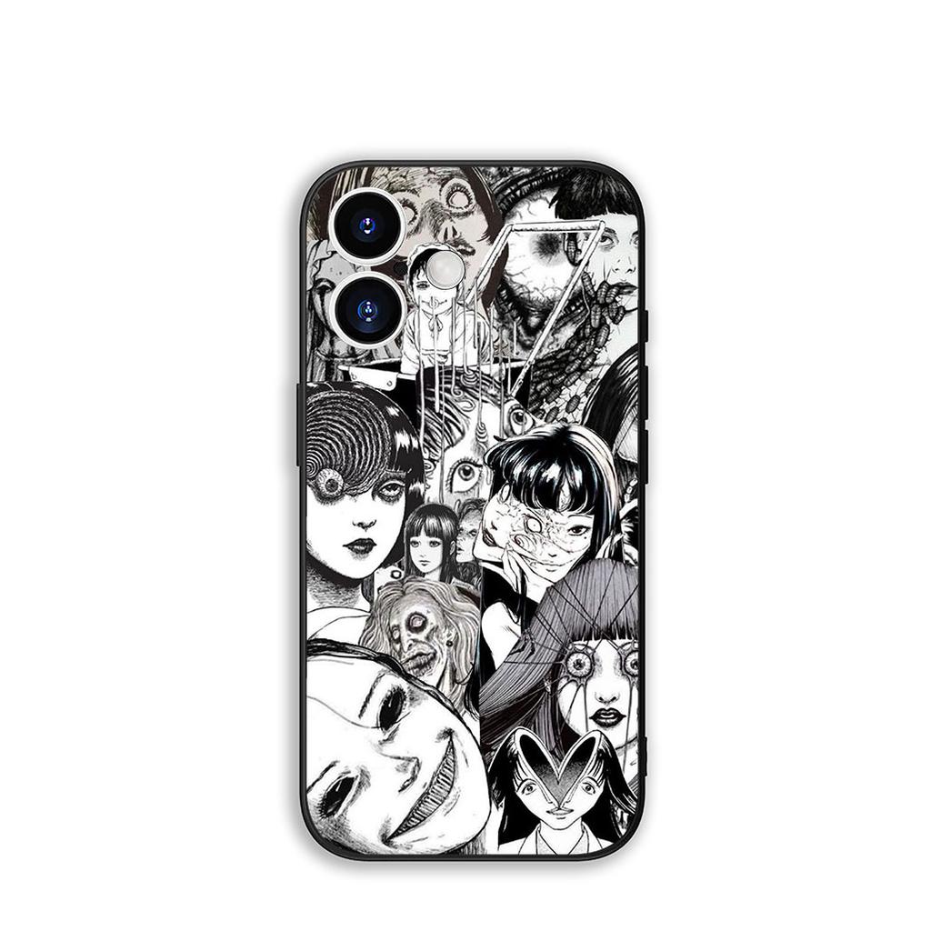 For Samsung Galaxy A36 A17 A26 A07 A35 A54 A53 A13 A33 A34 S8 S9 S20 S21 FE S10 Plus Phone Cover Case Junji Tomie Ito Poster