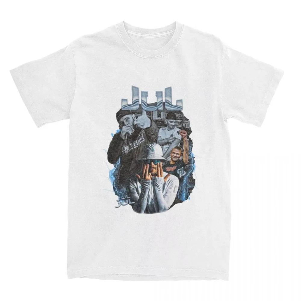 

Jul Bootleg 2026 TShirt Fashion Unisex Short Sleeve Y2K Casual Top Summer 100 Cotton Crew Neck Plus Size Women And Men Tshirt 4XL