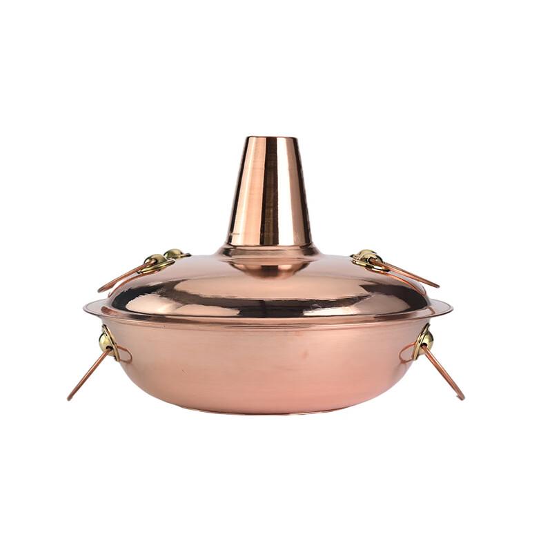 Old Beijing Style Purple Copper Induction Hot Pot