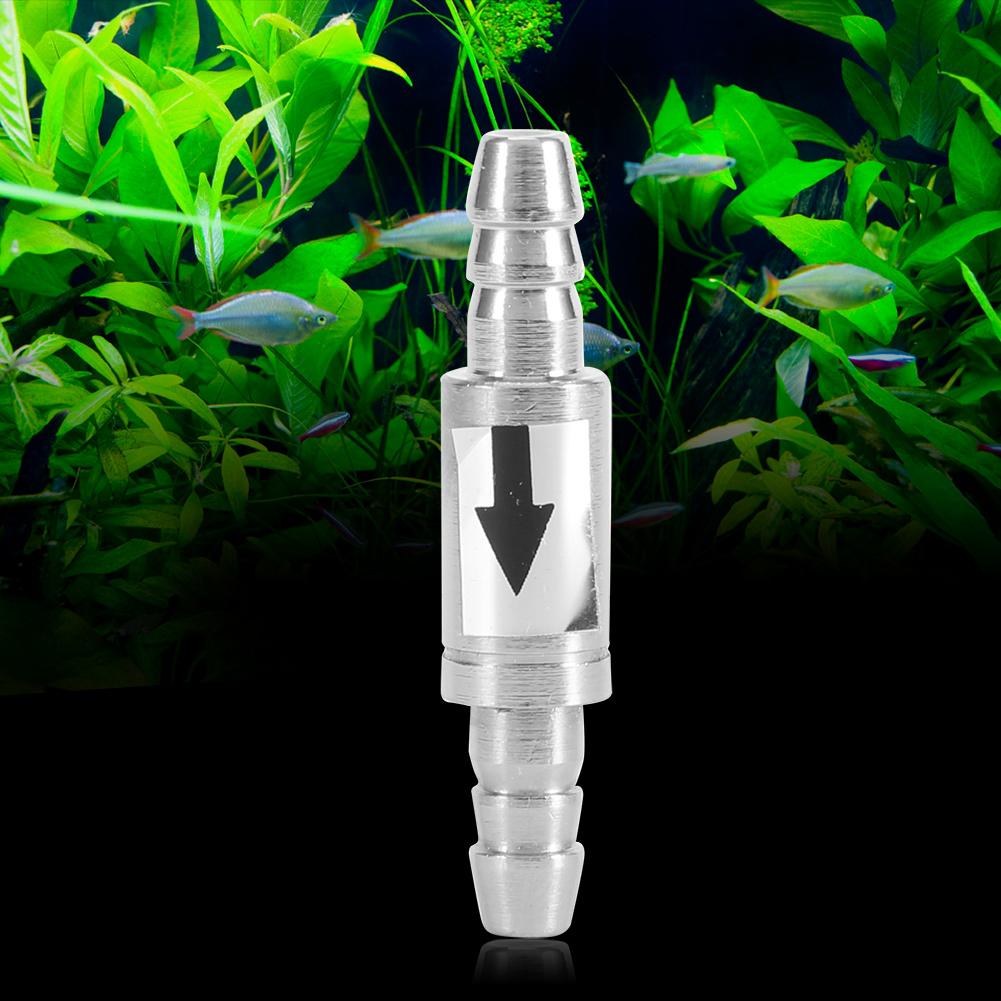 Edelstahl CO2 Weg Überprüfen Ventil Für Aquarium Co2 System Aquarium CO2 Diffusor und P