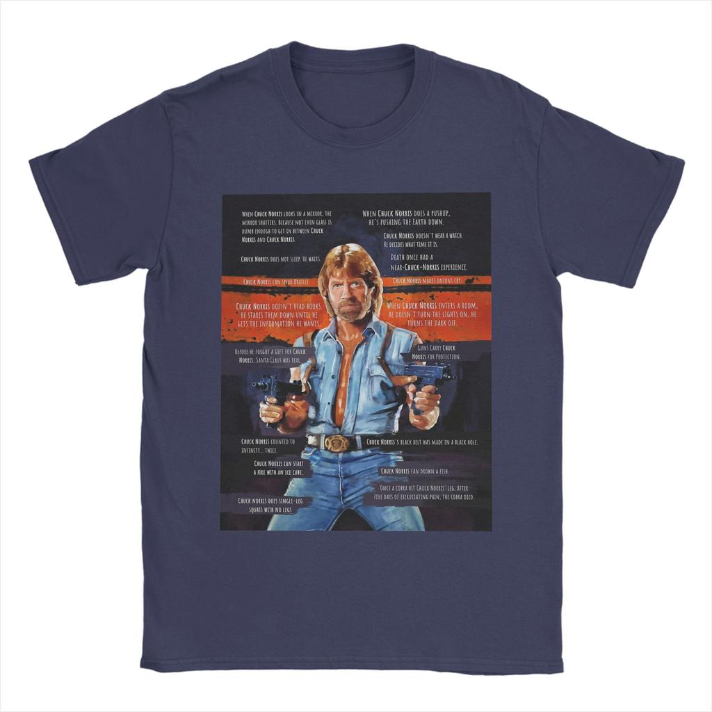 Chuck Norris Meme TShirt Summer Vintage T Shirts 100 Cotton Harajuku Tee Shirt For Men Custom Logo Tops