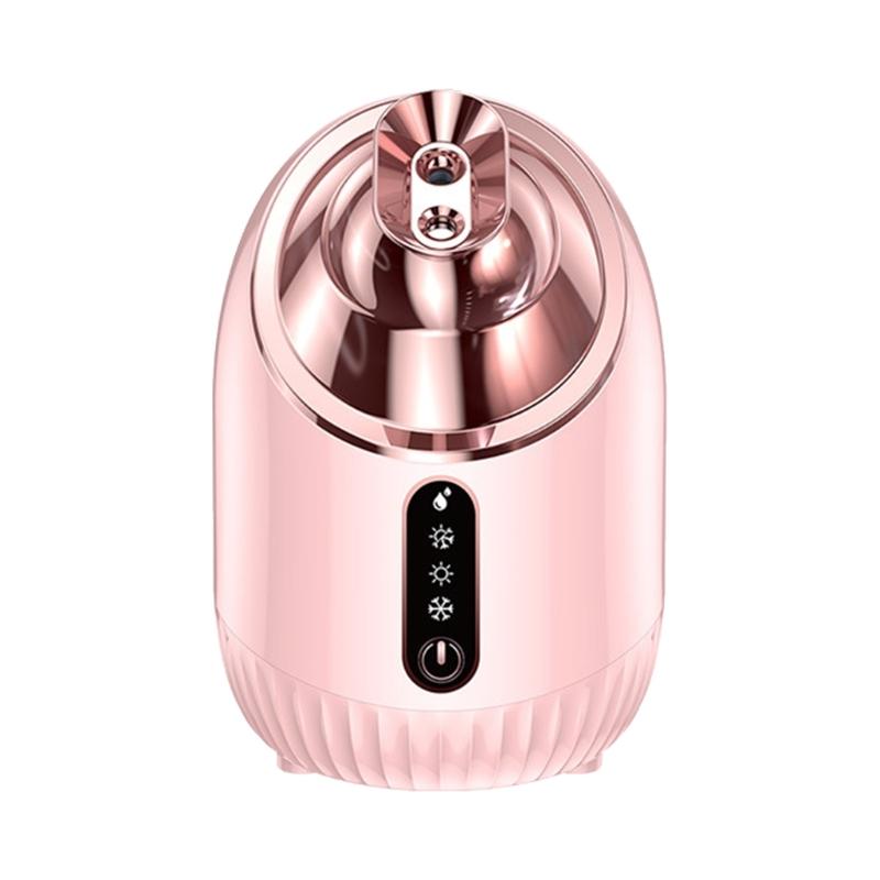 Skin Hot and Cold Face Steamer for Facial Deep Cleaning Pore Cleaner Moisturizes Calms Dry Skin Vaporizer for Spa Gifts