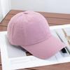 High-quality Pure Cotton Light Board Solid Color Versatile Baseball Cap for Men and Women Soft Top Casual Big Head Circumference Showing Face Small C