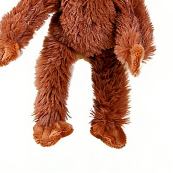 Chaveiro de Pelúcia de Macaco Chaveiros de Animais de Pelúcia Macios com Braços Longos Bonecas Fofas para Pendurar em Bolsas Mochilas Presente Inovador para Crianças Amantes de Animais